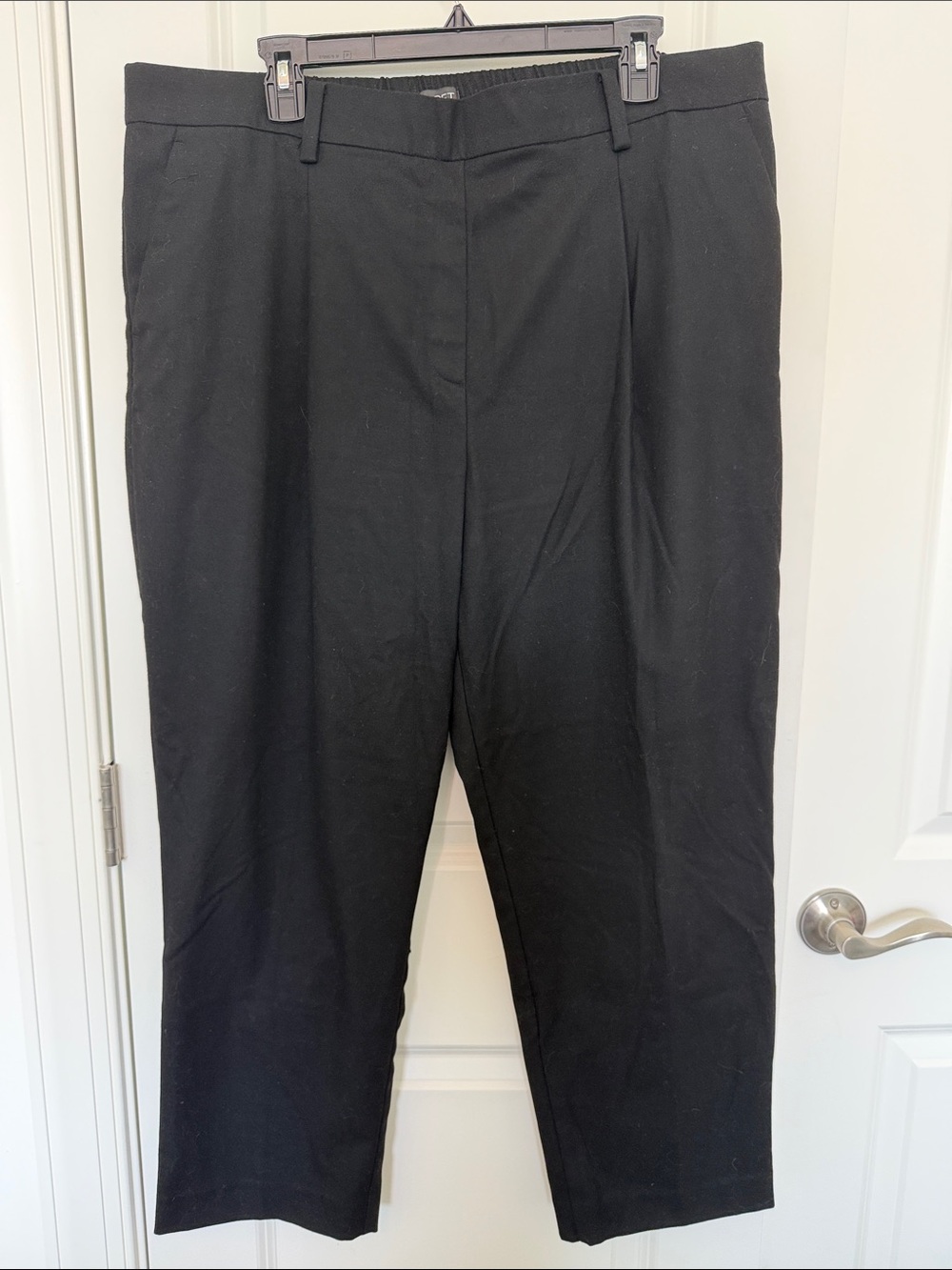 LOFT Black Women's Straight Leg Pants